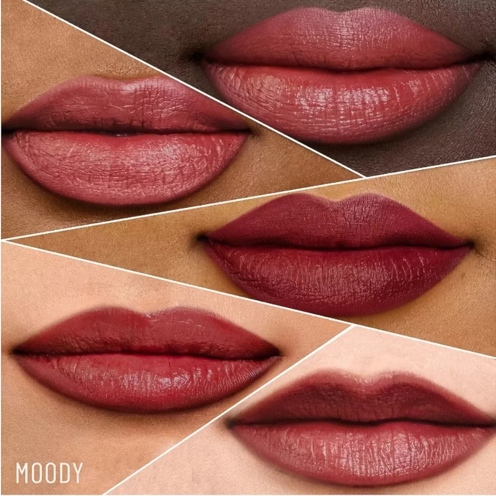 💎 LYS Beauty Speak Love Moisture Matte Lipstick in Shade Moody Full-Size New
